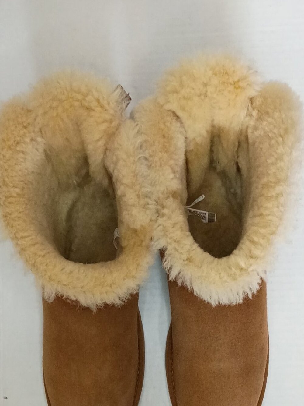 UGG Kids Bailey Bow II Chestnut Suede Boots Youth 6 Fits Women’s 8 - Picture 6 of 8